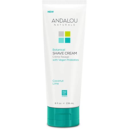 Andalou Naturals - Coconut Lime Botanical Shave Cream, 8 Ounce