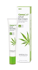 Andalou Naturals - CannaCell, D. Puff Eye Cream, 0.6 fl oz