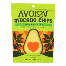 AvoLov Branchout Chips Avacado Chili Lime, 1 oz
 | Pack of 12