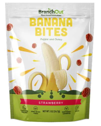 Branchout Strawberry Banana Bites, 2 oz
 | Pack of 12