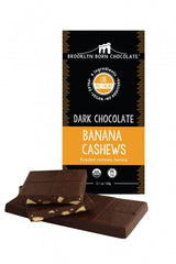 Brooklyn Born Chocolate Banana Cashew Paleo Dark Chocolate, 2.1 oz
 | Pack of 12