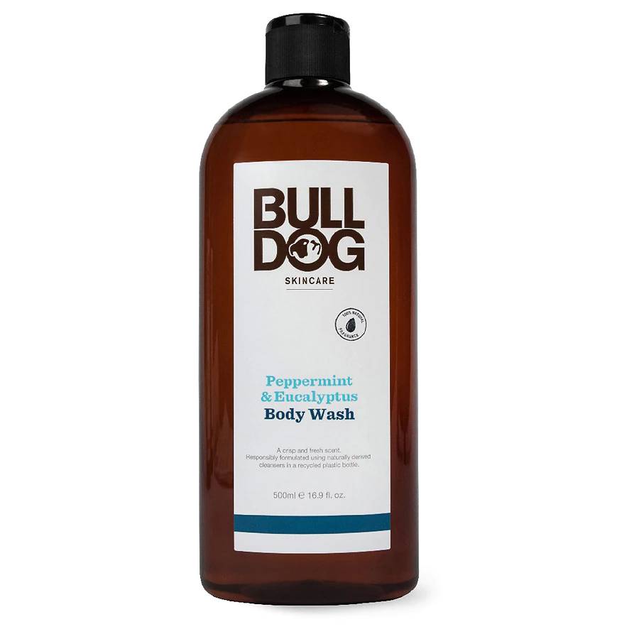 Bulldog Skincare for Men Peppermint & Eucalyptus Body Wash - 16.9 Oz