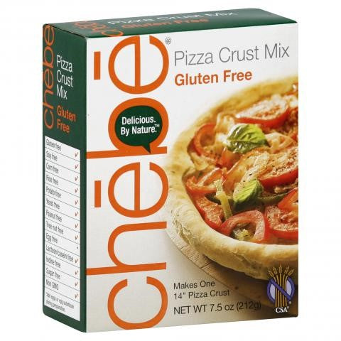 Chebe - Bread Pizza Crust Mix, Gluten Free, 7.5 oz - Pack of 8