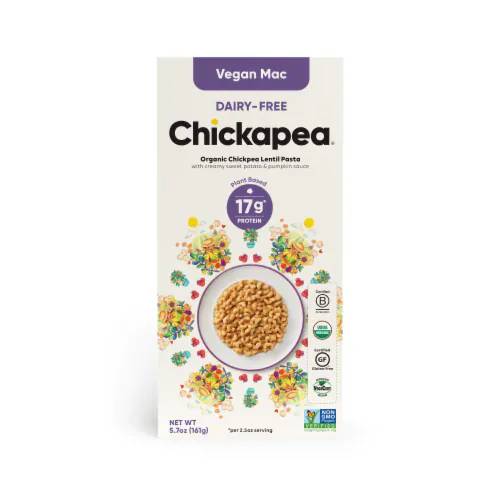 Chickapea - Vegan Mac, Dairy Free, 5.7 oz  - Pack of 6