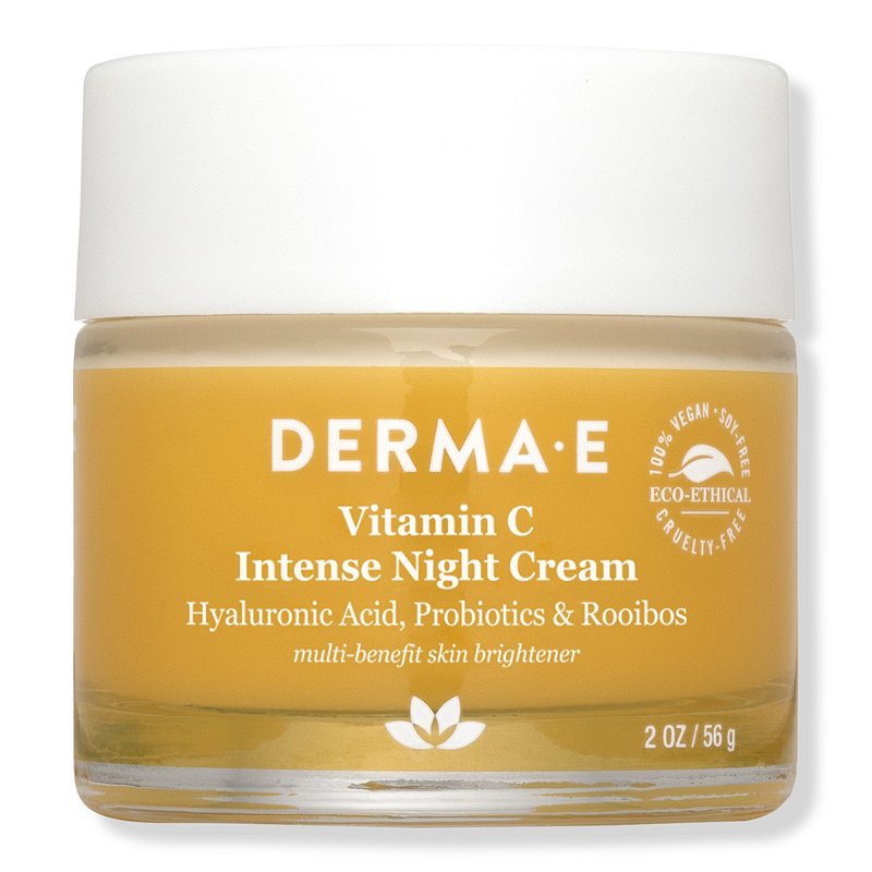 Derma E - Vitamin C Intense Night Cream, 2 oz