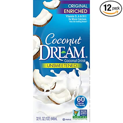 Imagine Foods - Coconut Dream Coconut Drink Unsweetened Original 32 Fl Oz | Pack of 12