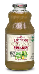 Lakewood - Organic Pure Celery Juice, 32 oz | Pack of 6