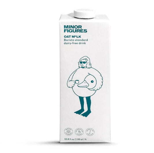 Minor Figures: Barista Standard Oat Milk, 33.8 Oz
 | Pack of 6