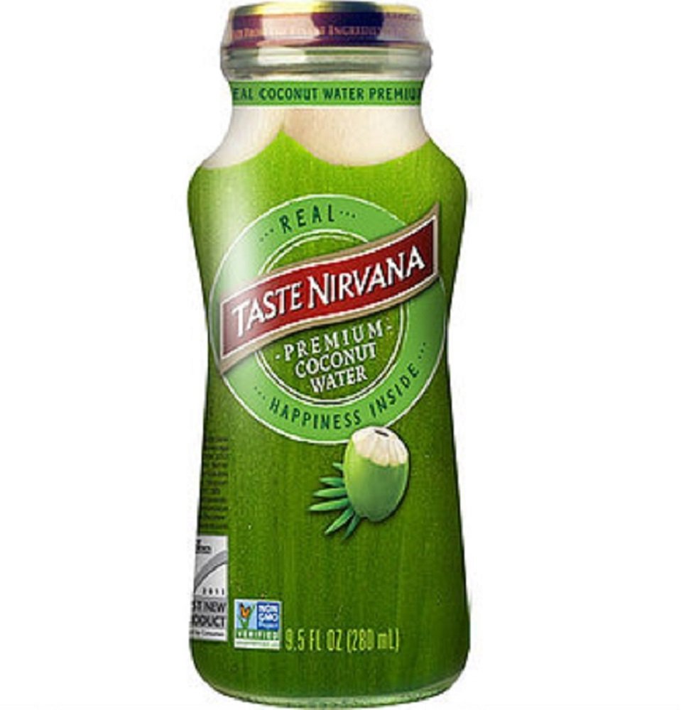 Taste Nirvana Taste Nirvana Coconut Water, 9.5 Oz
 | Pack of 12