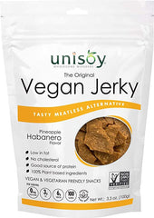 Unisoy Jerky Vegan Pnappl Hbnro, 3.5 oz
 | Pack of 12