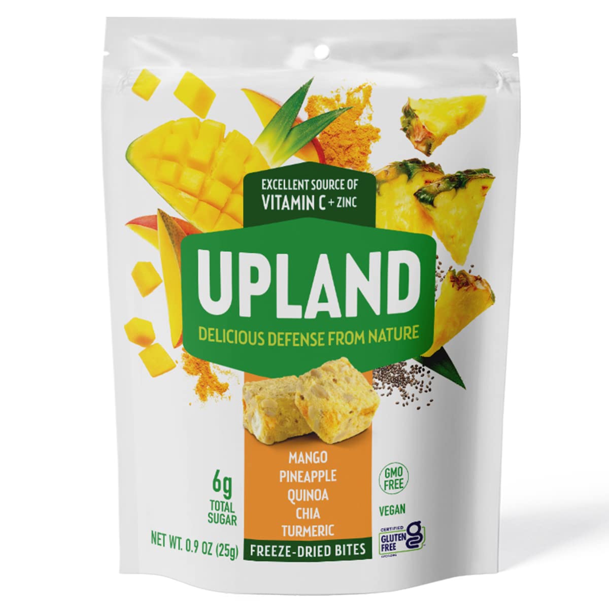 Upland Mango Pineapple Freeze Dried, 1 Oz
 | Pack of 6