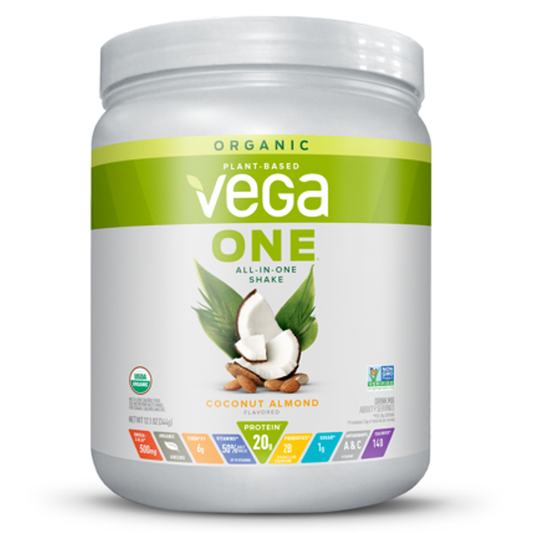 Vega One Organic anic All-in-One Shake Coconut Almond, 12.13 oz