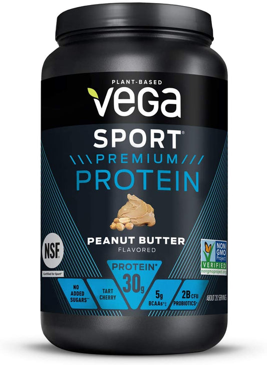 Vega Sport Premium Protein, Peanut Butter, 28.7 oz