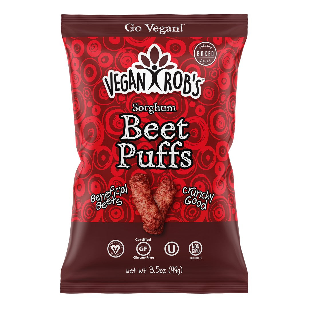 Vegan Rob's - Beet Puffs, 3.5oz
 | Pack of 12