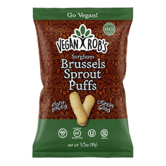 Vegan Rob's Puffs - Brussel Sprout - 3.5 oz
 | Pack of 12