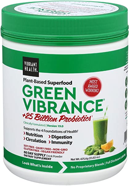 Vibrant Health - Green Vibrance Powder, 23.83 oz