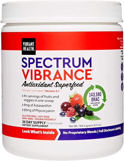 Vibrant Health Spectrum Vibrance Antioxidant Superfood Powder, 6.5 oz