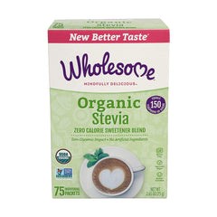 Wholesome Organic Stevia 75Pk