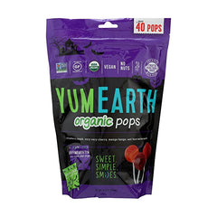 YUMEARTH Lolli Pop Fruit Halloween, 8.73 oz
 | Pack of 18