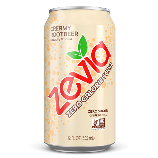 Zevia - Root Beer Creamy Soda, 120 Fo | Pack of 2